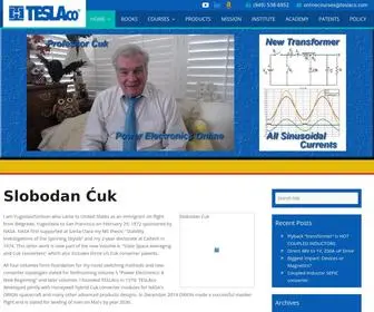 Teslaco.com(Power Electronics) Screenshot