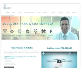 Teslacomm.com.br(Engenharia e Soluções) Screenshot