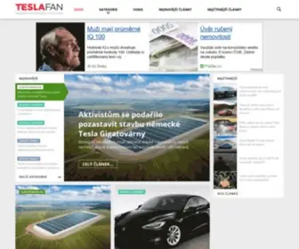 Teslafan.cz(Elektro) Screenshot
