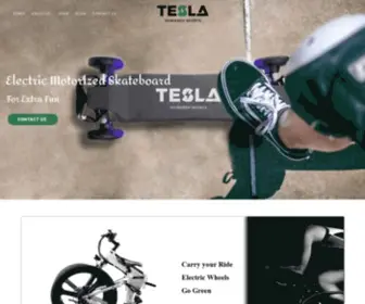 Teslapoweredsports.com(Tesla Powered Sports) Screenshot