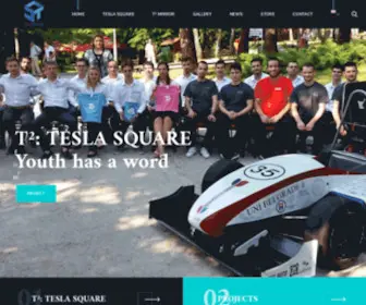 Teslasquare.com(TESLA SQUARE) Screenshot