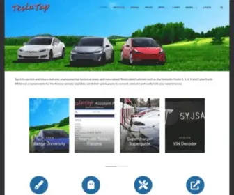 Teslatap.com(Great info on Tesla's current vehicle features) Screenshot