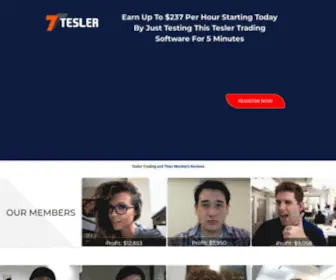 Tesler-Trading.net(The Tesler trading app) Screenshot