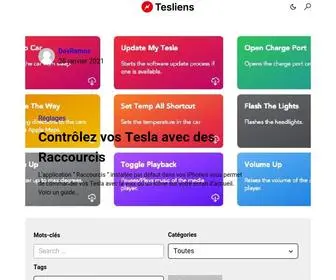 Tesliens.com(Tesliens) Screenshot