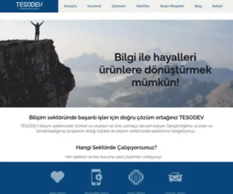 Tesodev.com(Bilişim) Screenshot