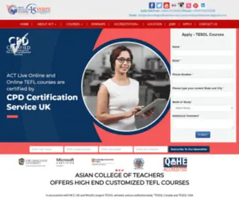 Tesolcourseindia.com(TEFL Course India) Screenshot