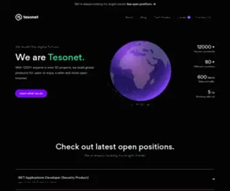 Tesonet.lt(We are Tesonet) Screenshot