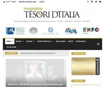 Tesoriditaliamagazine.it(Tesori d'Italia Magazine) Screenshot