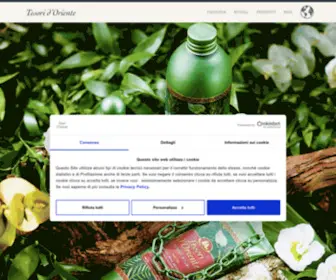 Tesoridoriente.net(Tesori d'Oriente) Screenshot