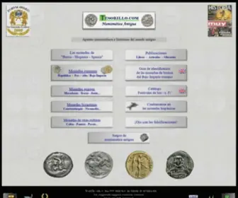 Tesorillo.com(Monedas antiguas) Screenshot