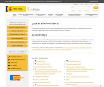 Tesoro.es(Tesoro Público) Screenshot