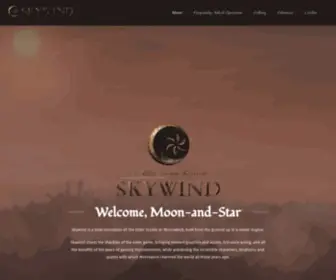 Tesrskywind.com(Skywind) Screenshot