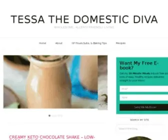 TessadomestiCDiva.com(Tessa the Domestic Diva) Screenshot