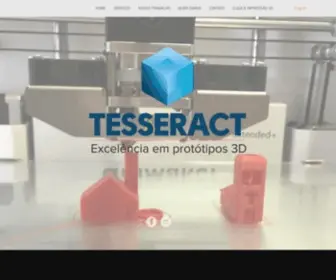 Tesseract3D.com.br(Impressão 3d) Screenshot