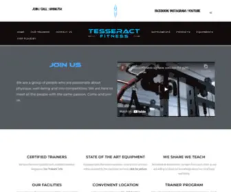 Tesseractfitness.sg(Train With Us and Growth With Us) Screenshot