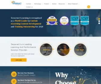 Tesseractlearning.com(Tesseract Learning) Screenshot