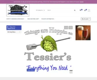 Tessiershardware.us(All you need since 1917) Screenshot