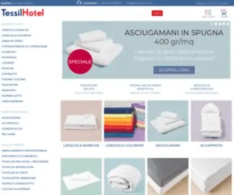 Tessilhotel.com(Vendita Online Forniture Alberghiere per Hotel e B&B) Screenshot