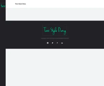 Tesstylediary.com(Welcome) Screenshot