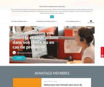 Test-Achats.be(Association de Consommateurs) Screenshot