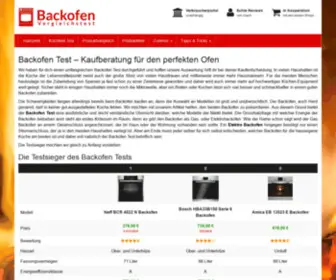 Test-Backofen.de(Steht zum Verkauf) Screenshot