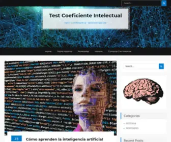 Test-Coeficiente-Intelectual.es(Test Coeficiente Intelectual) Screenshot