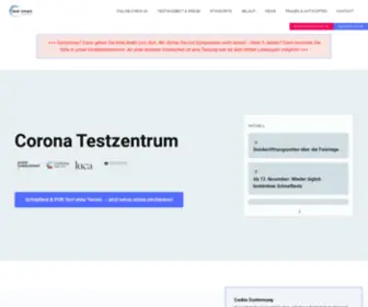 Test-Dich-Frei.de(Schnelltests jetzt wieder täglich kostenlos) Screenshot