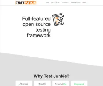 Test-Junkie.com(Test Junkie) Screenshot