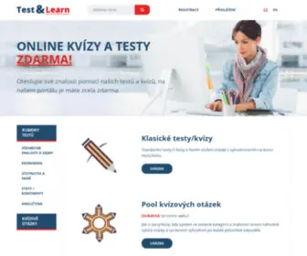 Test-Learn.com(Test & Learn) Screenshot
