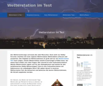Test-Wetterstation.de(Wetterstation im Test) Screenshot
