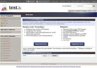 Test.lc(Test domain) Screenshot