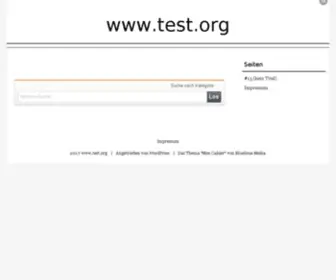 Test.org(Test) Screenshot