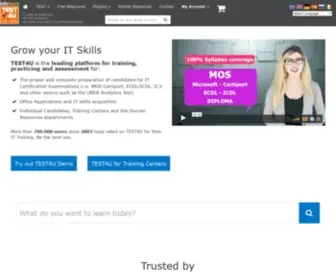 Test4U.eu(The #1 choice for MOS) Screenshot
