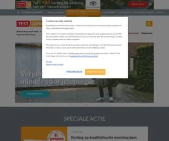 Testaankoop.be(Test-Aankoop, een halve eeuw consumentenbescherming) Screenshot