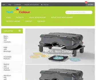 Testallcolour.com(Test All Colour) Screenshot