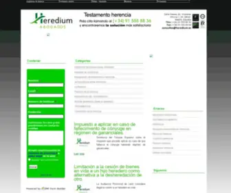 Testamentoherencia.com(Testamentoherencia) Screenshot