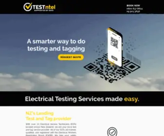 Testandtag.co.nz(Test & Tag) Screenshot