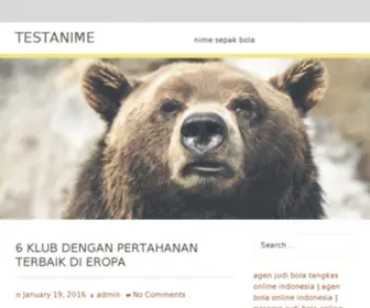 Testanime.com(動漫歌詞網) Screenshot