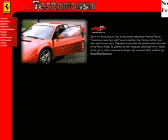 Testarossa.nl(De Ferrari website) Screenshot