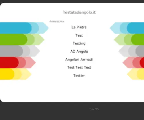 Testatadangolo.it(TESTATA D'ANGOLO) Screenshot