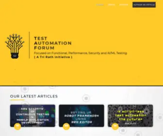 Testautomationforum.com(Test Automation Forum) Screenshot