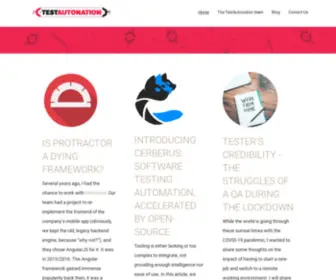 Testautonation.com(Lets Talk Test Automation) Screenshot
