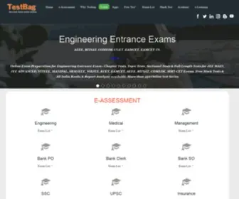 Testbag.com(Online Mock Tests for Entrance & Recruitment Exams) Screenshot