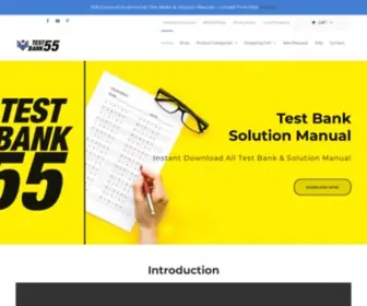 Testbank55.com(Test Bank) Screenshot