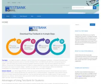 Testbankmail.com(Test Bank for Students) Screenshot