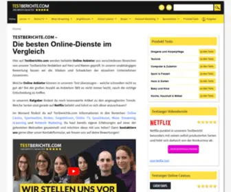 Testberichte-UND-Testsieger.de(Der härteste Online Test) Screenshot