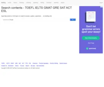 Testbig.com(Test prep resources and tips) Screenshot