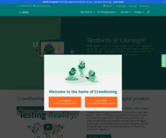 Testbirds.se(Home of QA & UX software testing) Screenshot
