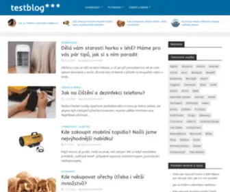 Testblog.cz(Test Blog) Screenshot