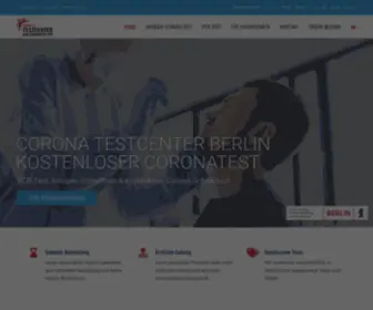 Testcenter-Nollendorfplatz.de(Kostenloser Coronatest Berlin im Testcenter Nollendorfplatz) Screenshot